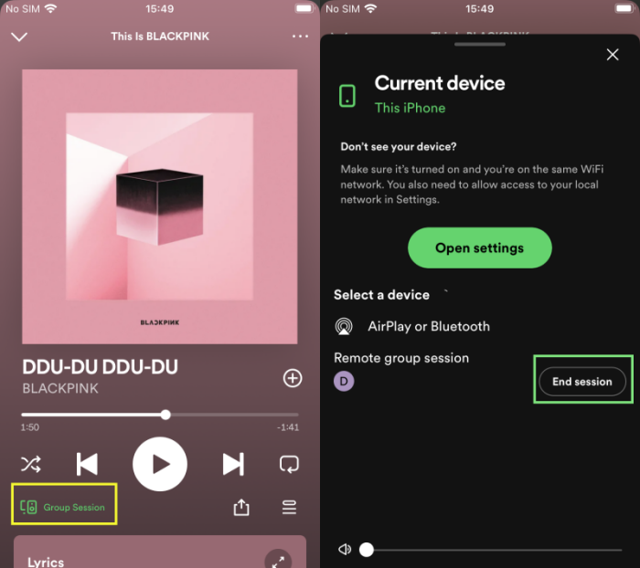 How To Start A Spotify Group Session For Enjoying Music Together Tunelf