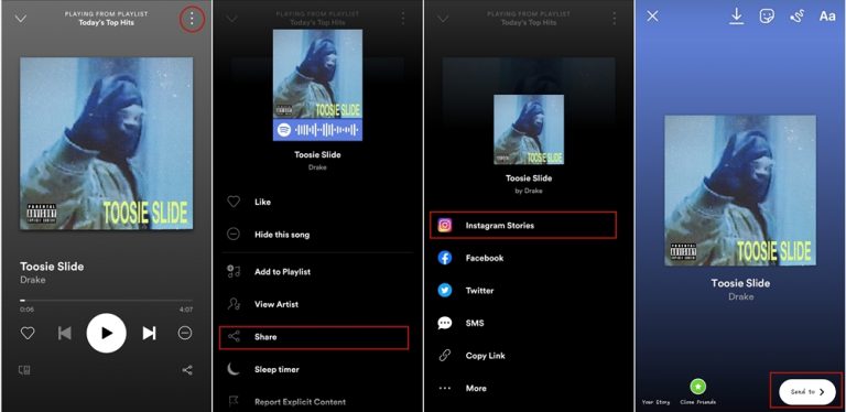 Spotify Instagram: Add Spotify Song to Instagram Story - Tunelf