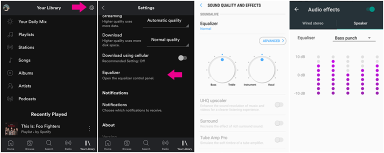 best equalizer settings spotify for airpods