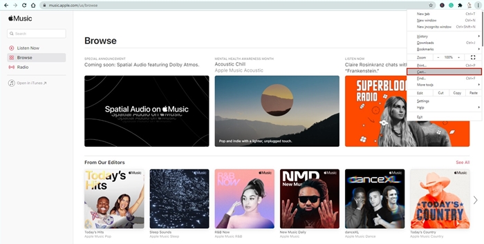 Apple Chromecast: Apple Music to Chromecast -