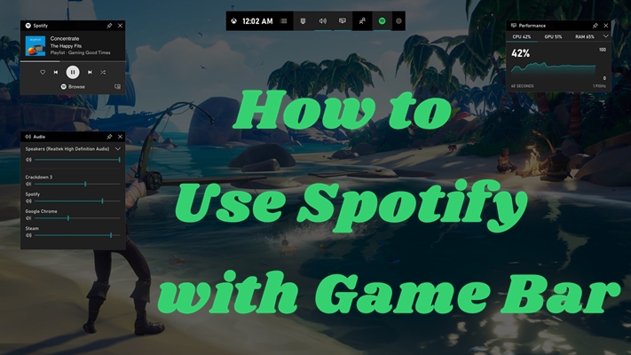 Xbox Game Bar Tutorial: Customization and Spotify 
