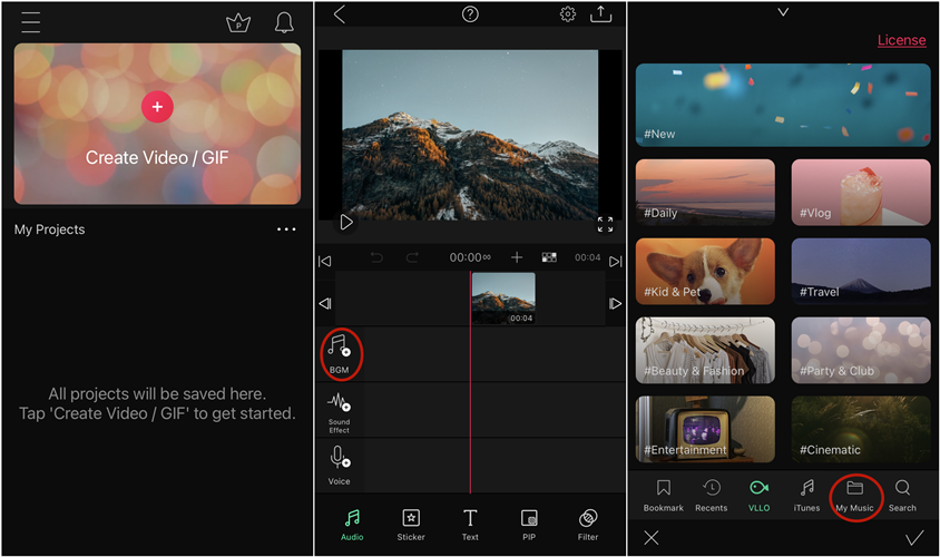 VLLO Video Editor: Add Spotify Music to VLLO - Tunelf