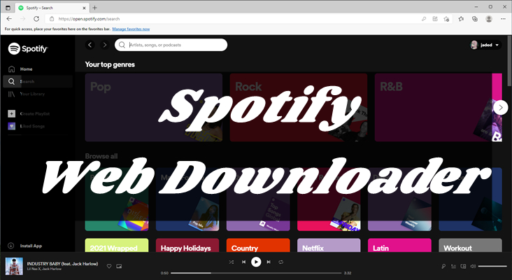 spotify download web player