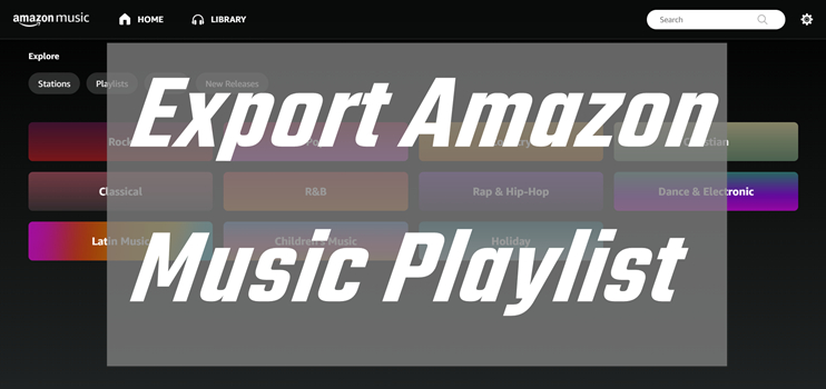 amazon music playlist export to mp3