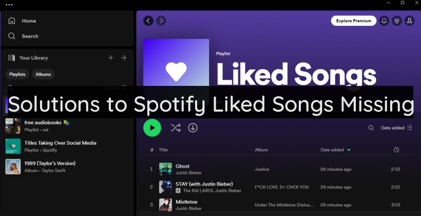 Spotify Liked Songs Missing? Solved! - Tunelf